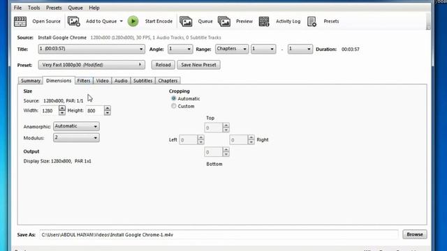 Install HandBrake смотреть онлайн