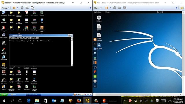 13 - Android hacking via Kali Linux (important tools) - Remote Administration using Netcat смотреть онлайн