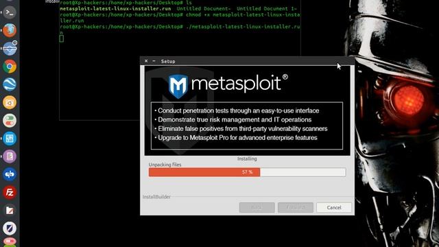 تثبيت الميتاسبلويت على الاوبنتو/Metasploit sur Ubuntu Installer смотреть онлайн