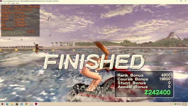 Dead or Alive Xtreme 2 -Xenia[XBOX 360 Emulator] - Core i7 4790 | RX-570 4GB смотреть онлайн