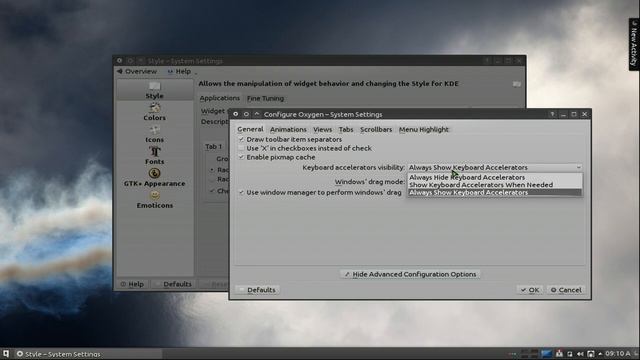 Navigate with Keyboard Accelerators - Linux KDE смотреть онлайн