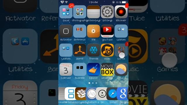 New IOS 7 Cydia Tweak смотреть онлайн