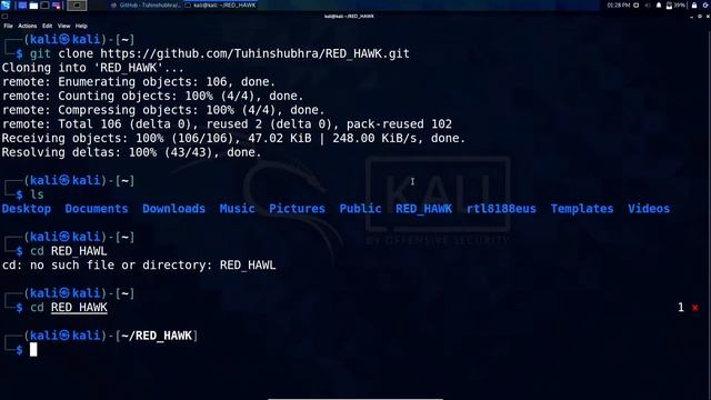 HOW TO INSTALL REDHAWK IN KALI LINUX. смотреть онлайн