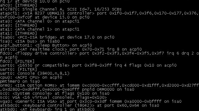 FreeBSD 8 boot over serial console смотреть онлайн