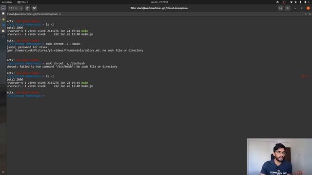 Chroot Linux | How Chroot Is Used While Running Containers | Chroot Examples