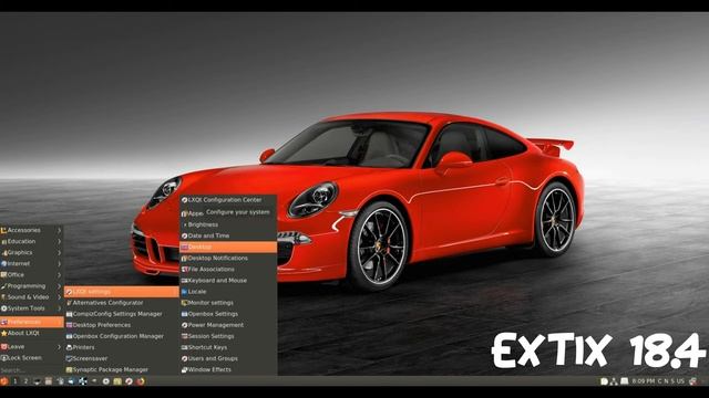 ExTiX Linux 18.4 смотреть онлайн