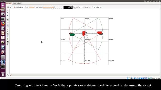 Mobile Wireless Visual Sensor Networks Simulation in NS-3 / NetAnim смотреть онлайн