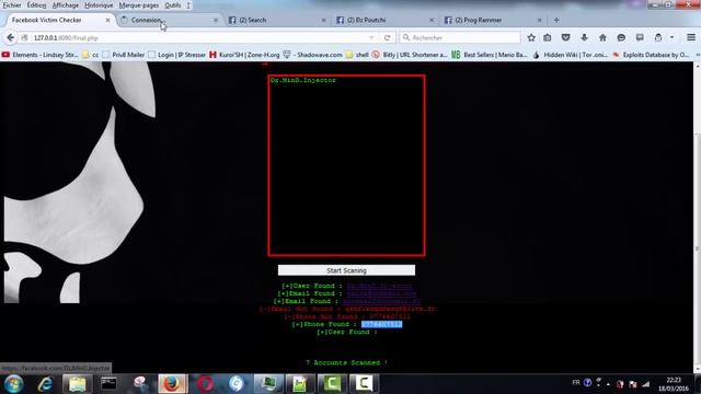 Facebook Checker [ FinD Number phone , Email , User ] смотреть онлайн