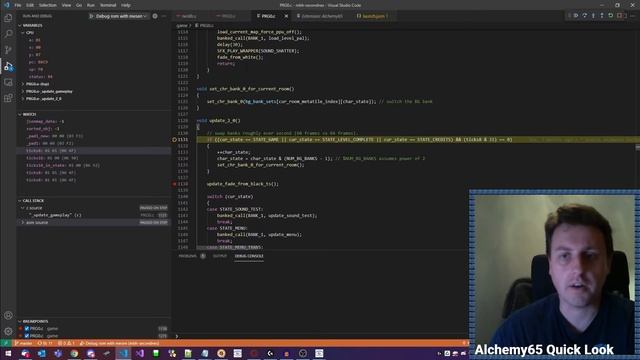 Alchemy65 - VSCode NES Debugger (Quick Look) смотреть онлайн