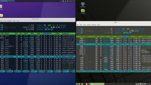 Xubuntu 22.04 vs Linux Mint 20.3 (MATE Edition): RAM Usage смотреть онлайн