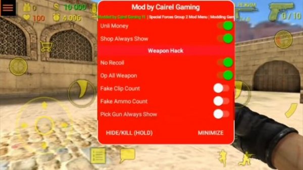 sfg2 mod menu