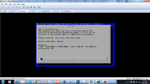 Ghost trong Linux sử dung G4L hình thức Disk to Disk смотреть онлайн