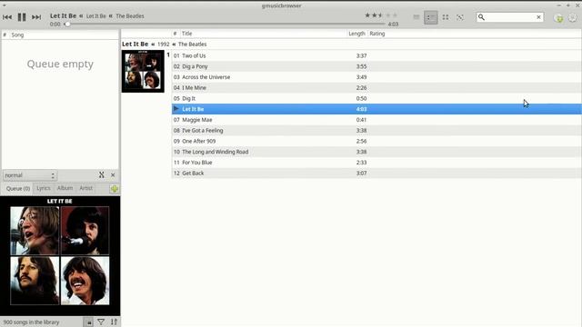 gmusicbrowser demo running on Xubuntu 17.10.1 смотреть онлайн