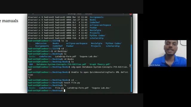 Introduction to Linux and Git by @hadron43 | DSC, IIIT Delhi смотреть онлайн