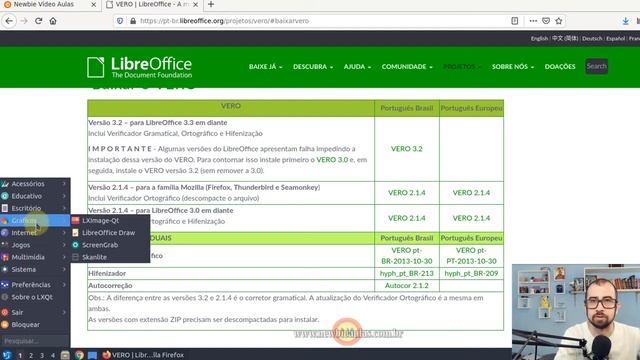 Linux | Instalar Corretor ortográfico Vero no LibreOffice | Habilitar corretor no Libreoffice Linux смотреть онлайн