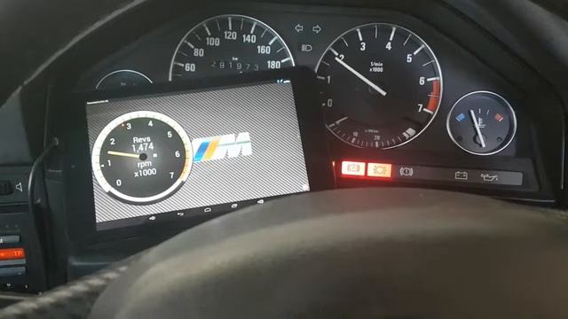 OBD2 revs vs cluster смотреть онлайн