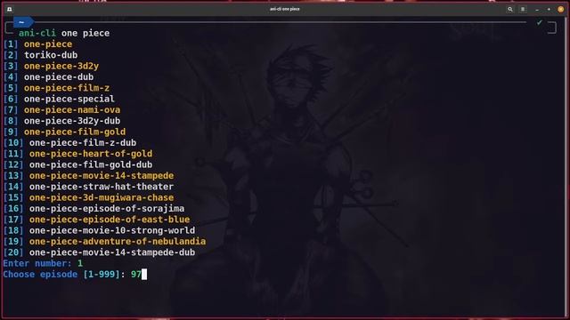 How Linux users watch anime ? смотреть онлайн