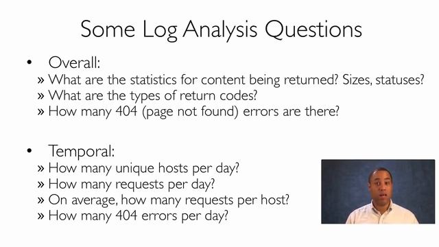 EXPLORING A WEB SERVER ACCESS LOG смотреть онлайн