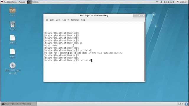 Linux Display File Content смотреть онлайн