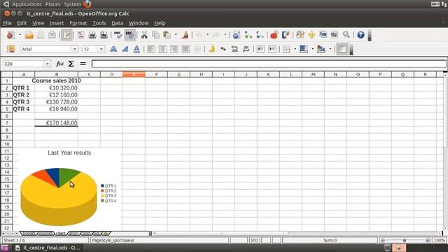 Ievads par izklājlapām un OpenOffice Calc programmu смотреть онлайн