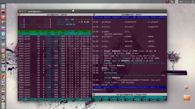 Terminator, multiple terminals in one window - linux смотреть онлайн