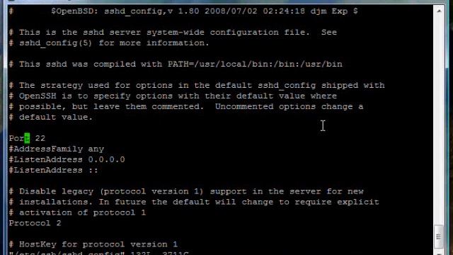 How to change the ssh port in a RedHat Based distrobution смотреть онлайн