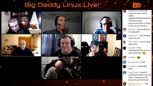 Big Daddy Linux Live! 1-27-18 смотреть онлайн