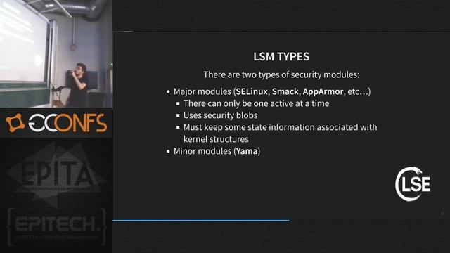 Implementing a clone of OpenBSD pledge into the Linux kernel - Guillaume Pagnoux (FR) смотреть онлайн