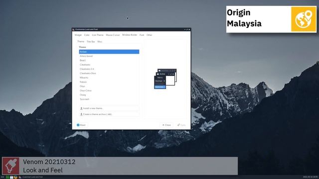Venom Linux 20210312 overview | A Source-based linux distro. смотреть онлайн