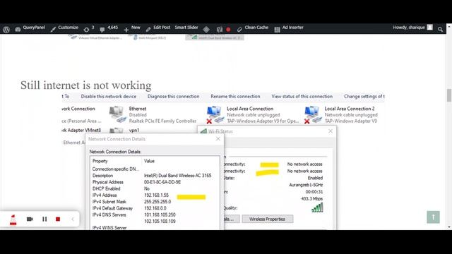 Can't Connect to Internet?Here I will share the steps How to troubleshoot смотреть онлайн