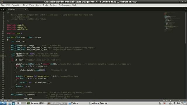 Tutorial OpenMPI + Penjelasan Program смотреть онлайн