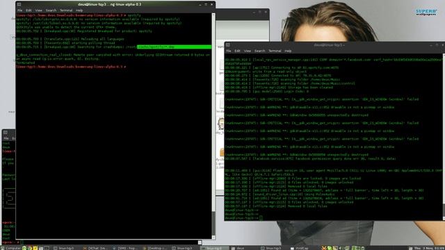 Spotyfi on linux OpenSUSE 11.4 смотреть онлайн