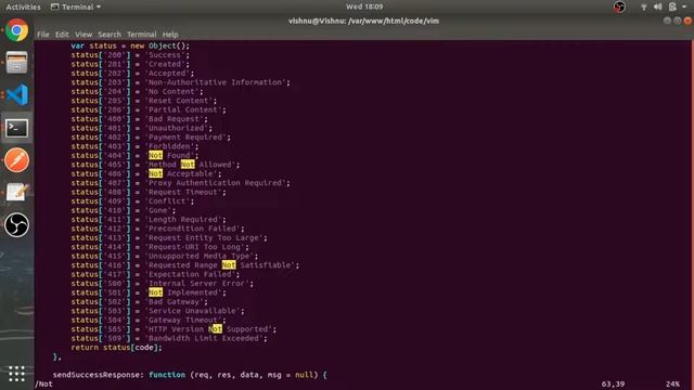 Search | #6 | Vim Editor Tutorial in Hindi смотреть онлайн