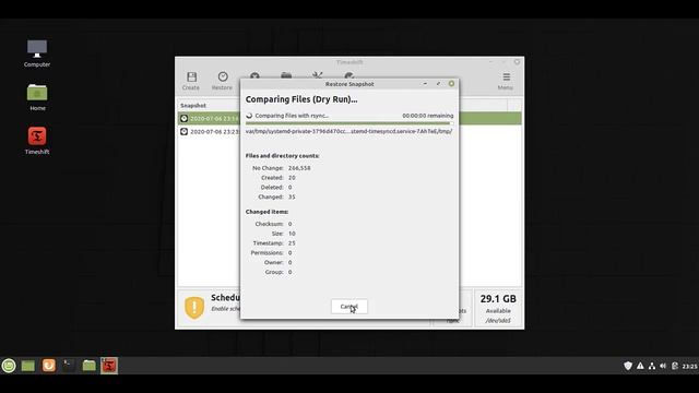 TimeShift - How to backup and Restore Linux Mint 20 / Ubuntu смотреть онлайн