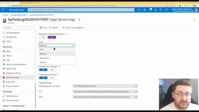 Publish Your Web API to Azure App Services (With Logging) смотреть онлайн