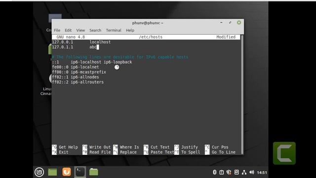 Đổi tên máy tính linux mint ( change hostname linux mint 20) смотреть онлайн