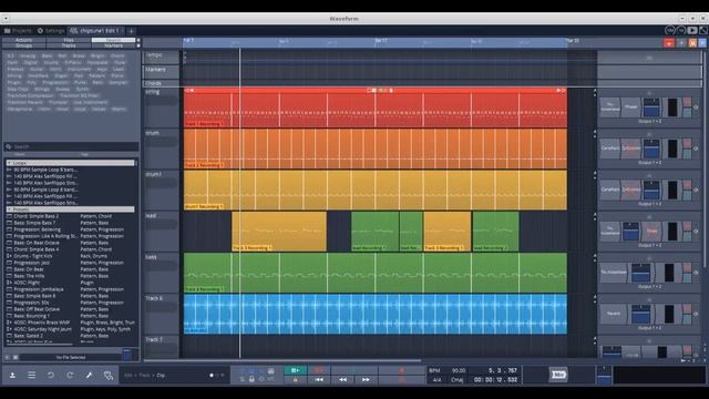 Chiptune: Yet Another Platformer Tune (Tracktion Waveform, TAL Noisemaker plugin, Linux) смотреть онлайн
