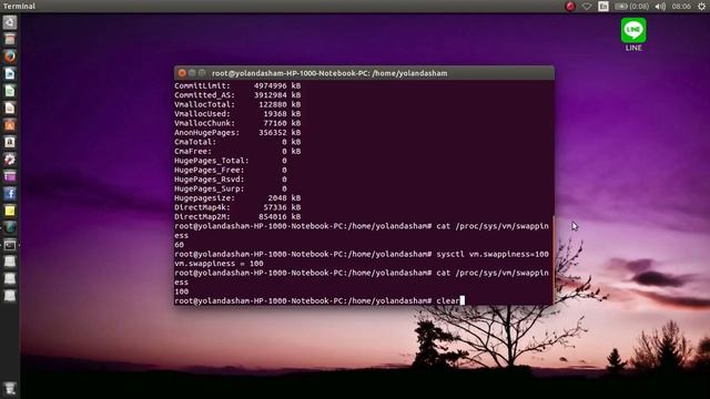 Manajemen memori, input output, disk di Linux Ubuntu смотреть онлайн