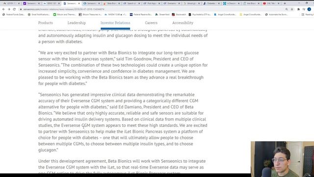 SENS News: Eversense CEO & Ascensia CEO interview, 365 Day Closed-Loop is the next step смотреть онлайн