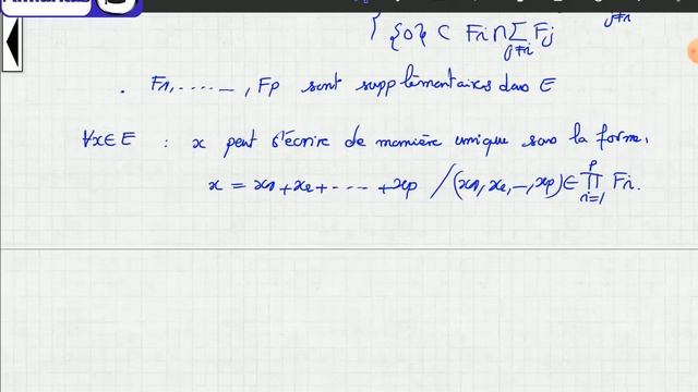 2eme Année Sup: Réduction des Endomorphismes-Partie 2 смотреть онлайн