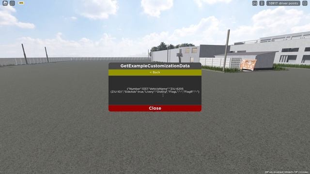 Код для спавна троллейбуса