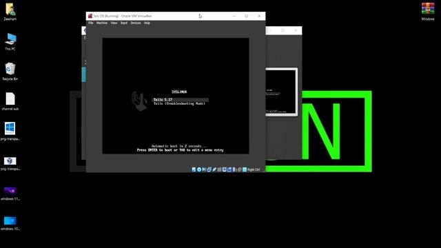 How to install TAILS OS on VirtualBox in Windows смотреть онлайн