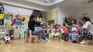 Урок в китайском детском саду с группой Baby (до 3х лет)