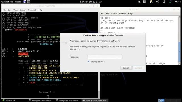 DECIFRAR CLAVES WIFI WPA/WPA2 EN KALI LINUX / WINDOWS смотреть онлайн