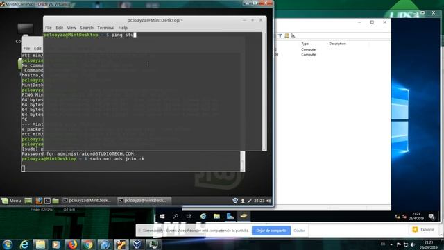 Unir Linux Mint a Microsoft Active Directory - Parte 4 смотреть онлайн