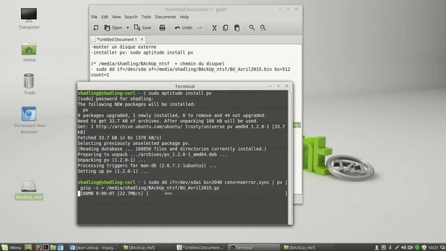 back up dd linux mint 17 смотреть онлайн