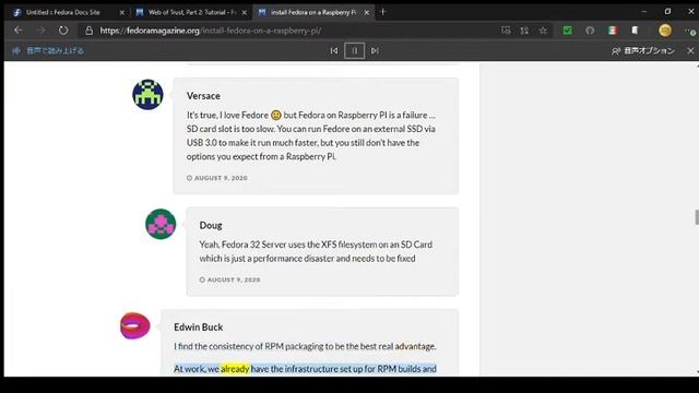 Fedora on a Raspberry Pi3 смотреть онлайн