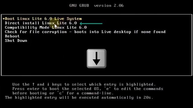 تحميل و تثبيت توزيعة لينكس لايت - Download and Install Linux Lite 6 смотреть онлайн