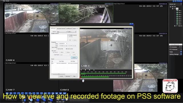 iSite ProSurveillance Software PSS - View & Save Video смотреть онлайн